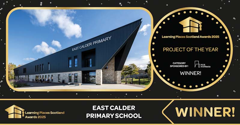 Excellence in education design and delivery recognised at Learning Places Scotland Awards